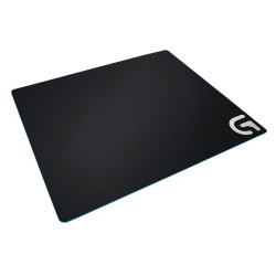 Logitech 羅技 G640 布質電競滑鼠墊,表面摩擦適中,表面紋理一致,穩定、可捲動 - 黑色 (全新盒裝)